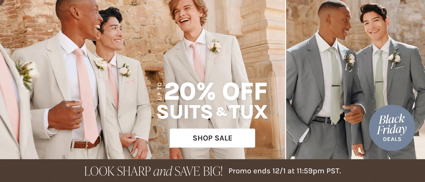 Get suited for weddings
