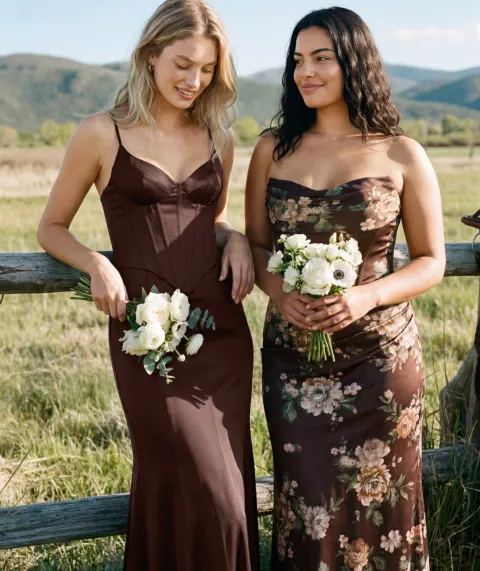 brown-bridesmaid-dresses