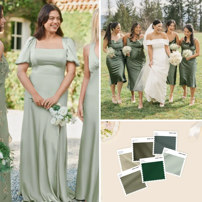 free color swatches for bridesmaid dresses Free Fabric Swatches for the Infinity Bridesmaid dress