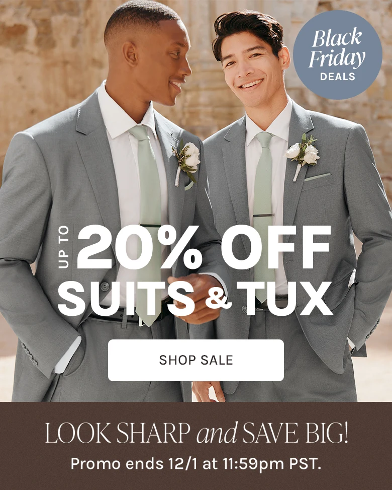Get suited for weddings